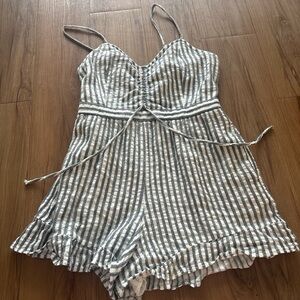 American Eagle Outfitters Textured Knit Romper